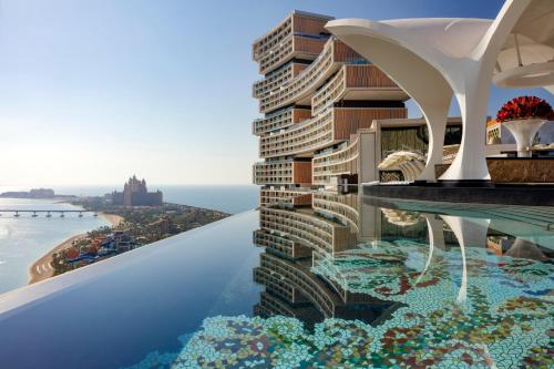 a rendering of a hotel with a view of the ocean at Atlantis The Royal in Dubai