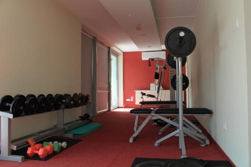 Fitness centrum a/nebo fitness zařízení v ubytování Hotel Perła Południa