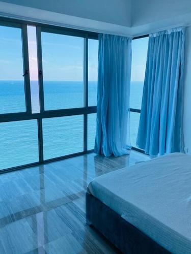 Habitación Privada con vista al mar Ámbar, Malecon Santo Domingo