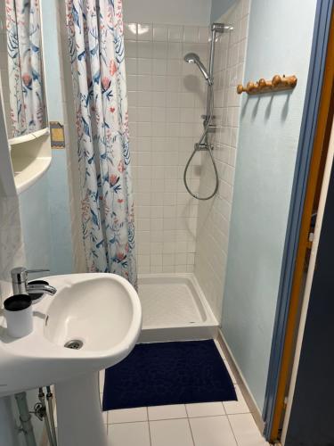 Kúpeľňa v ubytovaní Les Logis du Haut-Folin