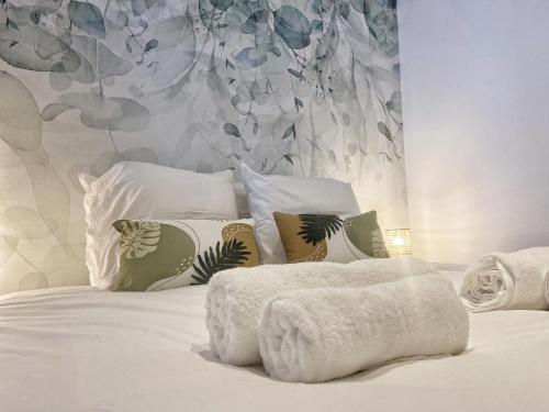 Postel nebo postele na pokoji v ubytování The Green House - Centre - Neuf & confort