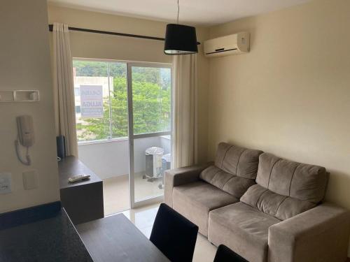 Ruang duduk di RCM Vilas - Loft mobiliado no Glória