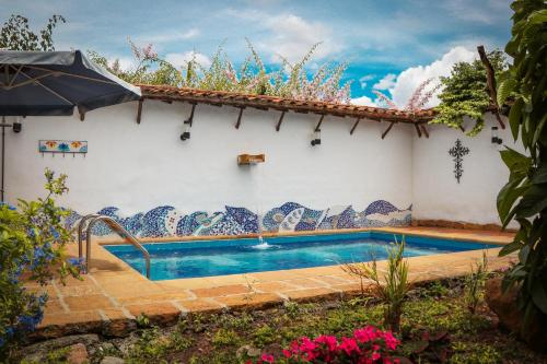 Hotel Casa El Mandarino By MHの敷地内または近くにあるプール