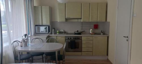 Kuchyň nebo kuchyňský kout v ubytování City Apartments Near Sea - the kitchen is updated!