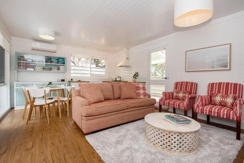 Χώρος καθιστικού στο Luxe on Ellesmere in Blairgowrie