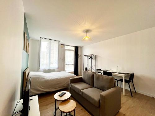 Χώρος καθιστικού στο Appartement - Bourges
