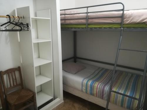 Postel nebo postele na pokoji v ubytování Au pays du Ventoux