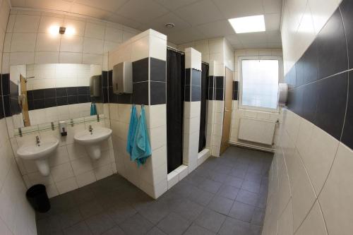 Ein Badezimmer in der Unterkunft Hostel Seven