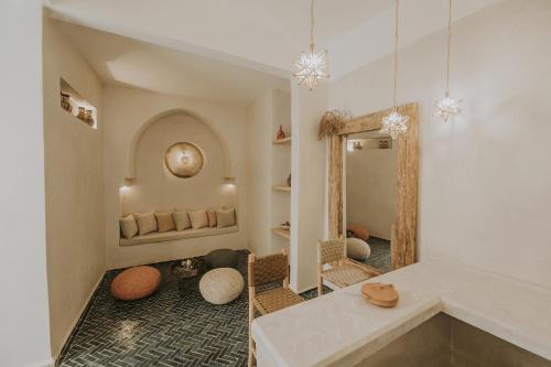 Koupelna v ubytování Riad Casa Kasbah