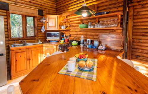 Kuchyň nebo kuchyňský kout v ubytování Under Milkwood Resort