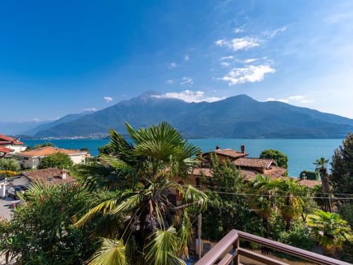 a view of the lake and mountains at Apartment Dada by Interhome in Domaso