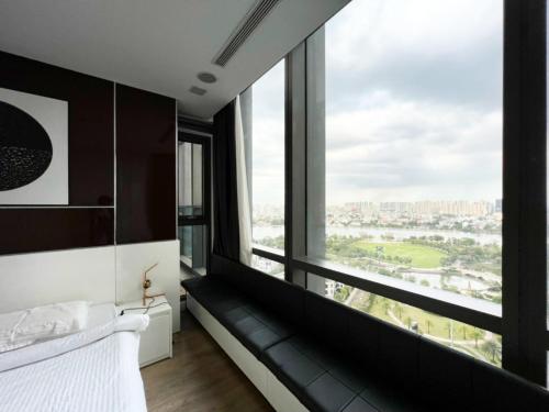Khu vực ghế ngồi tại Landmark 81 - AirBnb