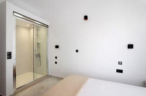 Postel nebo postele na pokoji v ubytování Key Villas