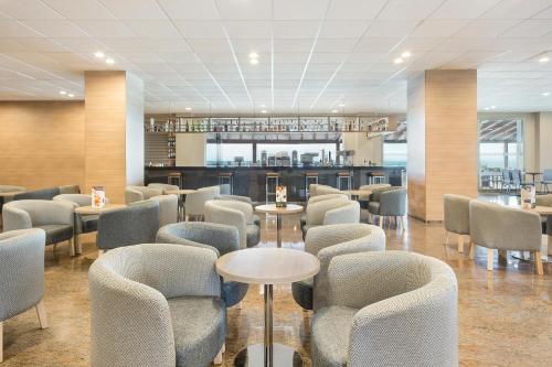 Zona de estar de Hotel Best Negresco