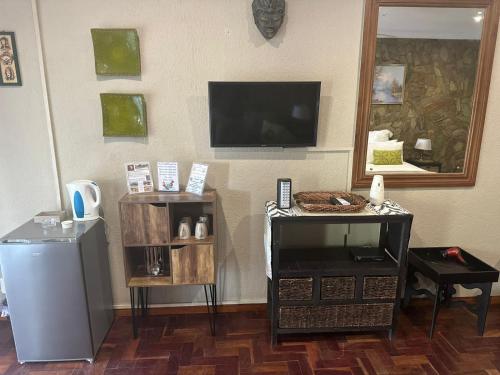Dapur atau dapur kecil di Safari Bed & Breakfast
