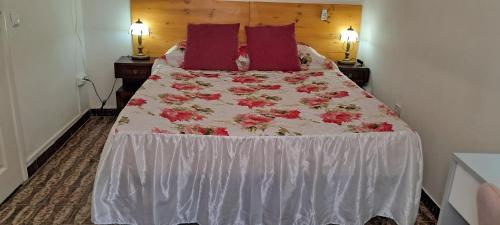 Postel nebo postele na pokoji v ubytování Casa Lavradores,quarto, Torrao