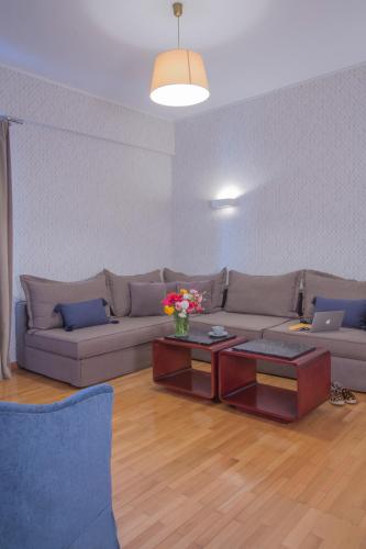 Zona de estar de Delice Hotel - Family Apartments