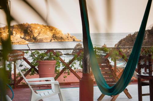Μπαλκόνι ή βεράντα στο Hotel La Cabaña