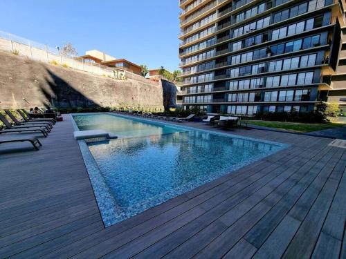Πισίνα στο ή κοντά στο Hermoso apartamento por Andares con A/C