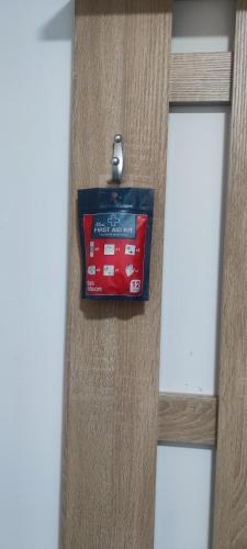 a door with a sign on the side of it at Perfect Holidays in Vlasic