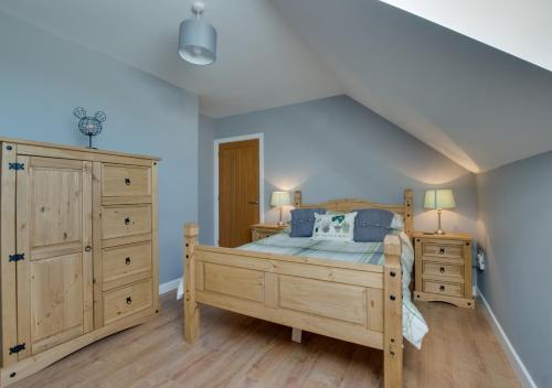 Llit o llits en una habitació de Breconview Lodge