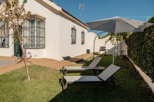 Agradable casa con jardín privado