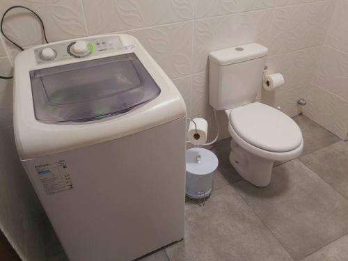 Ванная комната в Grande Apartamento Central