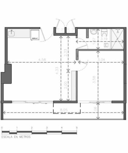 Κάτοψη του Lovely 1 bedroom unit with free parking Modra zone 4