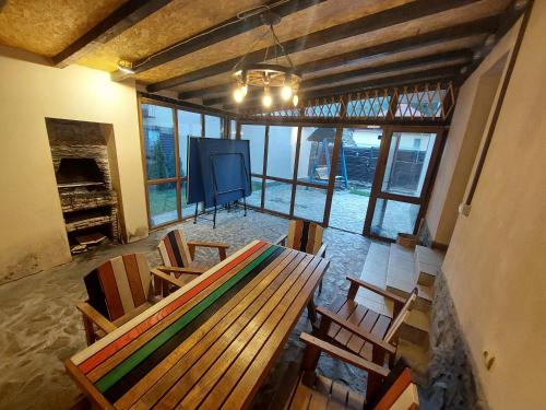 Posezení v ubytování Casa Varipatti