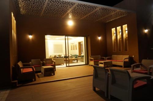 Un lugar para sentarse en Villa Treasure of Marrakech