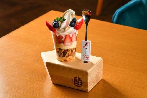 Makanan di atau berdekatan ryokan