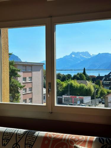 Gallery image of Grand appartement 4-8 personnes in Montreux