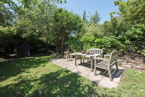 Zahrada ubytování Key Cottage, Orford