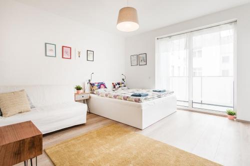 Posezení v ubytování The Downtown Chill