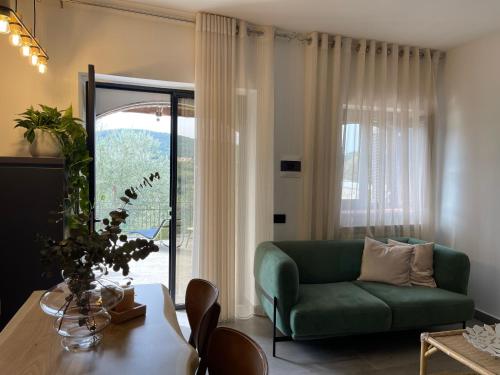 Istumisnurk majutusasutuses VILLA CHIARA