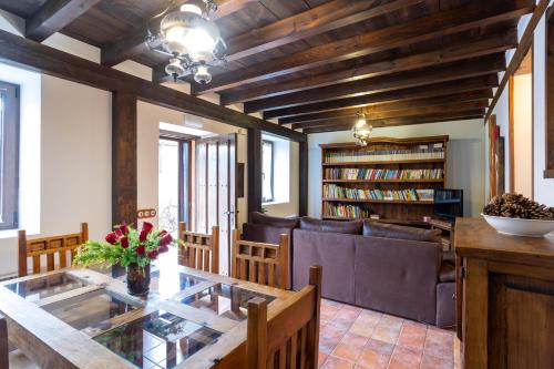 Posezení v ubytování Casa Rural Adolfo