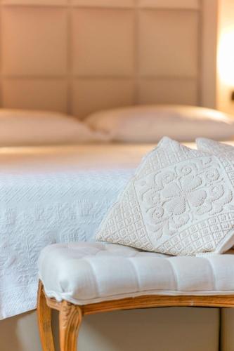 Cama o camas de una habitación en Palazzo Pischedda