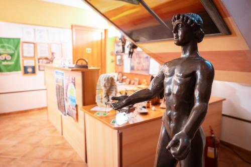 Η κουζίνα ή μικρή κουζίνα στο B&B Villa Anna