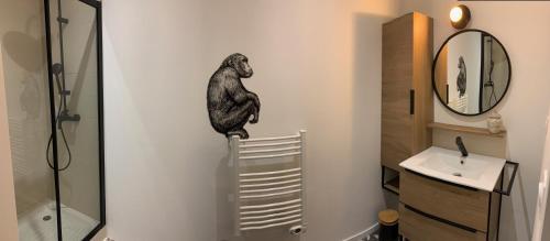 Koupelna v ubytování L ATELIER
