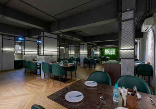Restaurace v ubytování Hotel Pratham