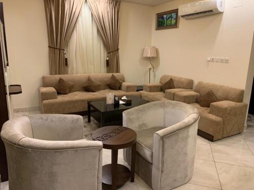 Posezení v ubytování Elaf Aparthotel