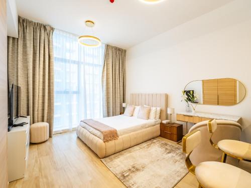 Comfy and stylish Studio in Regina Towers - JVC