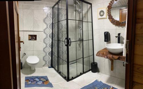 Koupelna v ubytování Enasra Dağevleri