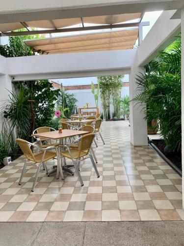 Patio nebo venkovní prostory v ubytování Casa Canona
