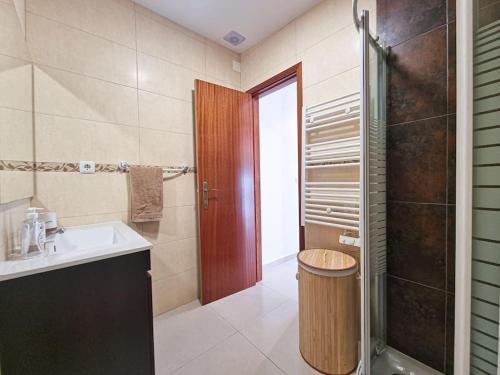 Phòng tắm tại Casa Cais Novo