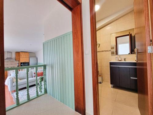 Η κουζίνα ή μικρή κουζίνα στο Casa Cais Novo
