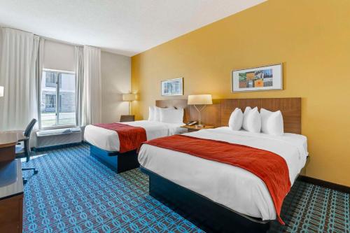 Cama o camas de una habitación en Comfort Inn & Suites Berea