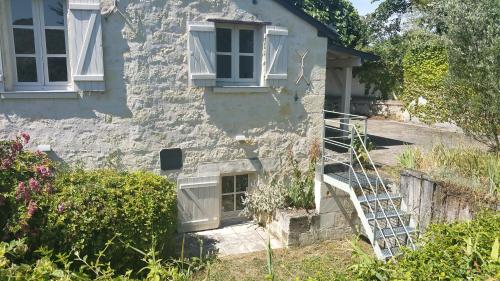 Κήπος έξω από το Gite Chateau de Chaintres