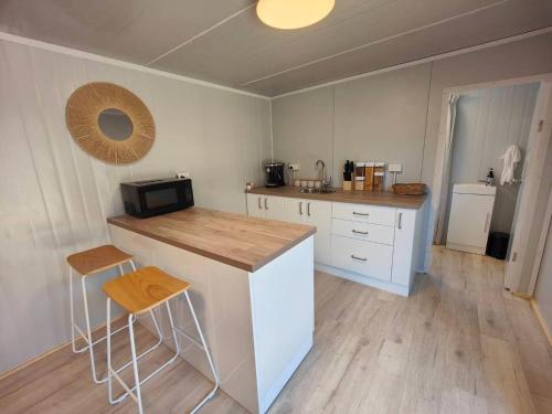 Kuchyň nebo kuchyňský kout v ubytování Beautiful 30m2 tiny home!