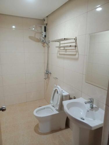 Koupelna v ubytování ASIA JEM HOTEL - GAPAN CITY